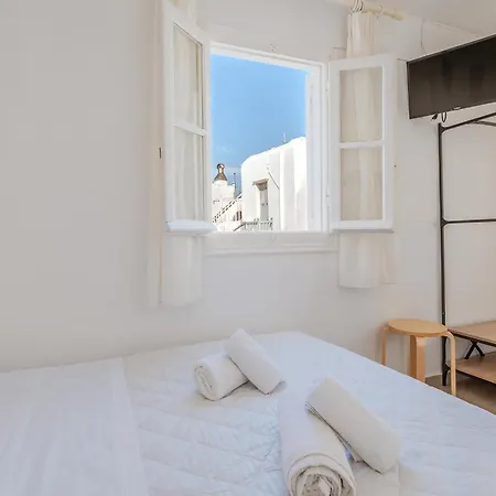 Anchor Yalos Semi Double Bed 6 Pensión Mykonos Town