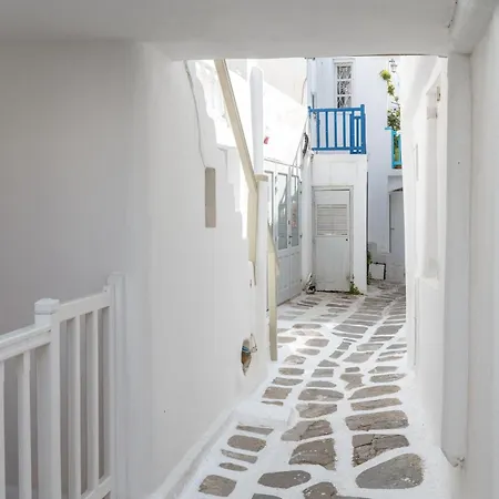 Anchor Yalos Semi Double Bed 6 Pensión Mykonos Town