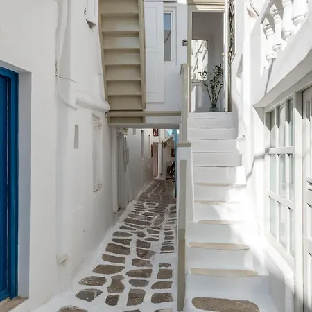 Anchor Yalos Semi Double Bed 6 Guest house Mykonos Town